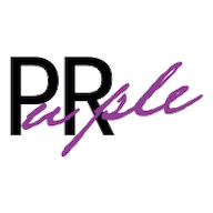 Purple PR logo