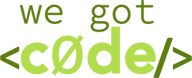 WeGotCode.com logo