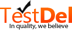 TestDel logo