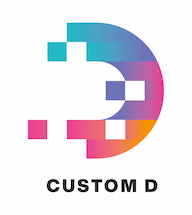 Custom D logo