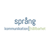 Språng Kommunikation logo