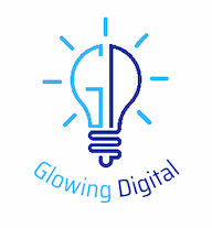 Glowing Digital logo