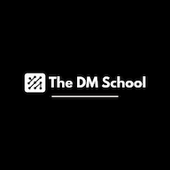 The DM School logo