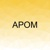 APOM Solutions logo