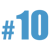 #10 LLC logo