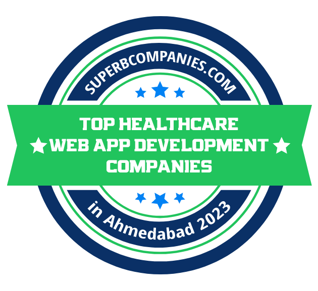 Top Healthcare Web Application Development Firms in Ahmedabad badge