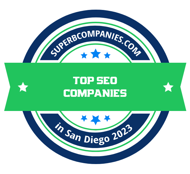 The Best SEO Companies in San Diego badge