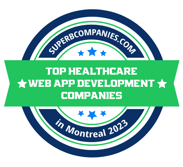 Top Healthcare Web Application Development Companies in Montreal badge