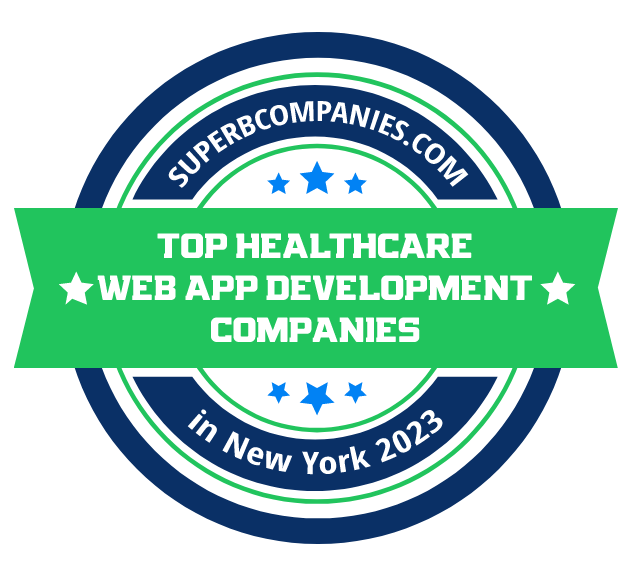 Top Healthcare Web Application Development Firms in New York badge
