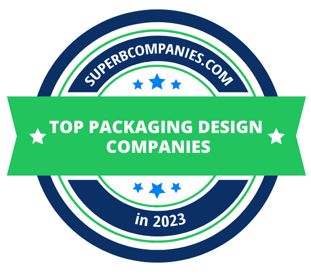 The Best Packaging Design Companies badge
