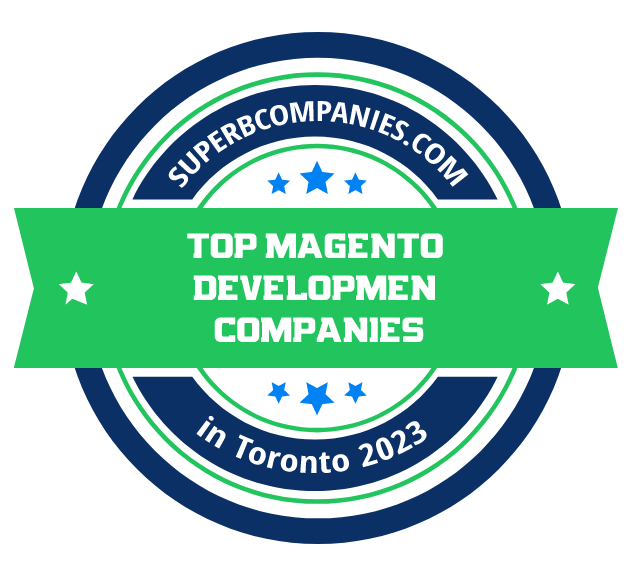 Top Magento Development Companies in Toronto badge