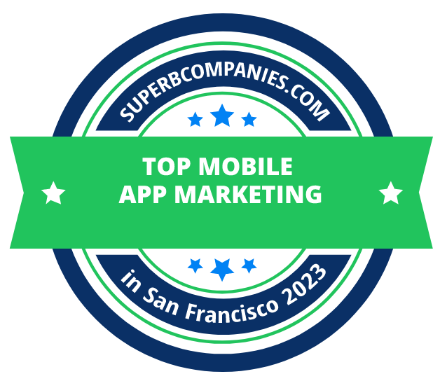 The Best Mobile App Marketing Companies in San Francisco badge