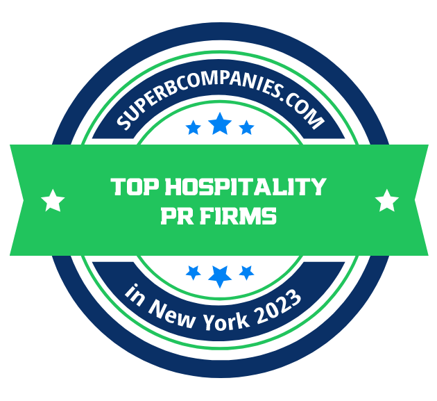 Top Hospitality PR Firms in New York badge