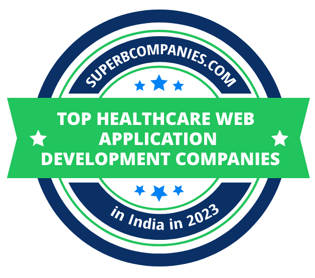 Top Healthcare Web Application Development Companies in India badge