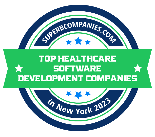Top Healthcare Software Development Companies in New York badge