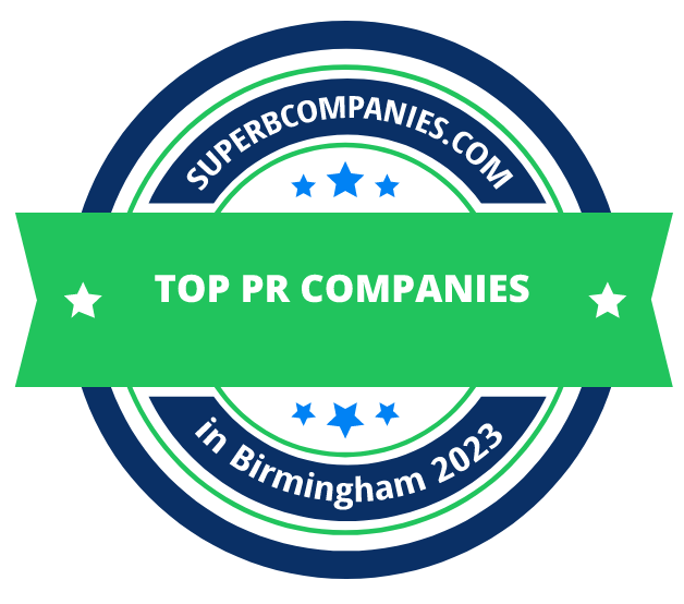 The Best PR Companies in Birmingham badge