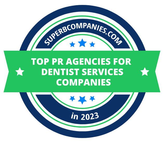 Top PR Agencies for Dentist Services Companies badge