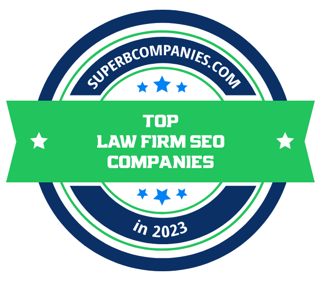 Best Lawyer SEO Companies badge