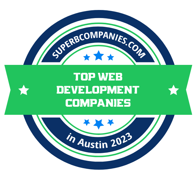 The Best Web Development Companies in Austin badge