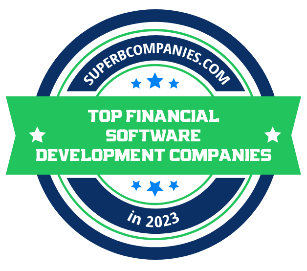Top Financial Software Development Companies badge