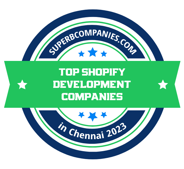 Top Shopify Development Companies in Chennai badge