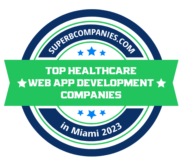Top Healthcare Web Application Development Firms in Miami badge
