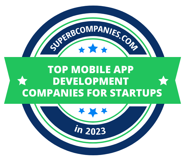Top Mobile App Development Companies for Startups badge