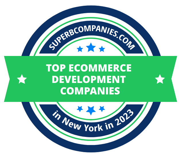 Top eCommerce Development Companies in New York badge