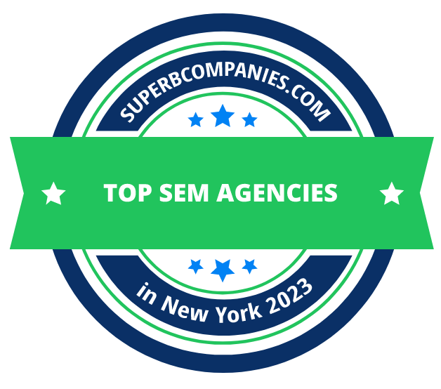 Top SEM Companies in New York badge