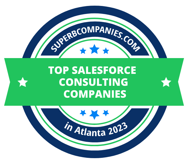 Top Salesforce Consulting Companies in Atlanta badge