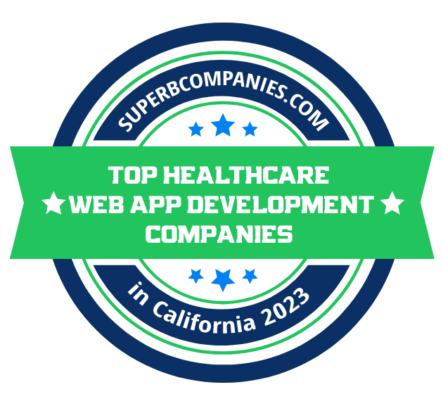 Top Healthcare Web Application Development Firms in California badge