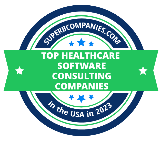 The Best Healthcare Software Consulting Companies in the USA badge
