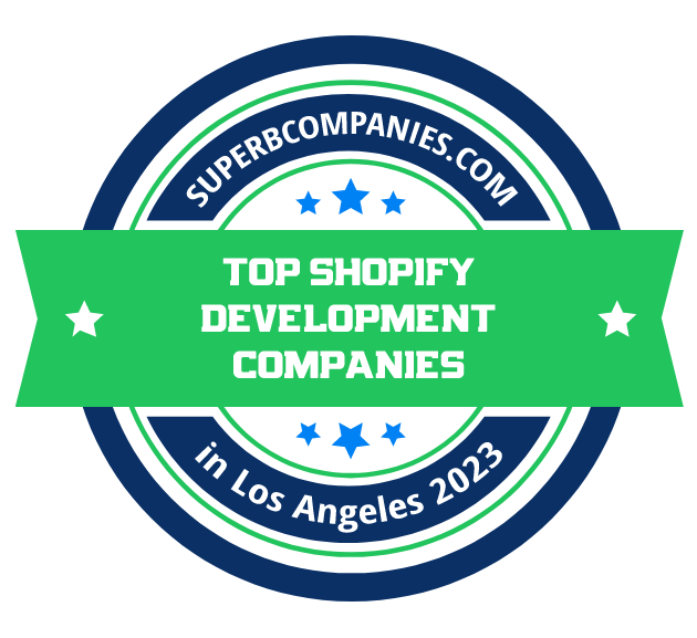 The Best Shopify Development Companies in Los Angeles badge
