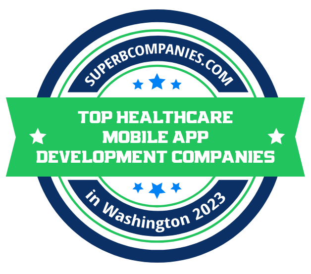 Top Healthcare Mobile App Development Companies in Washington badge
