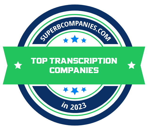 Transcription Companies badge