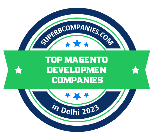 The Best Magento Development Companies in Delhi badge