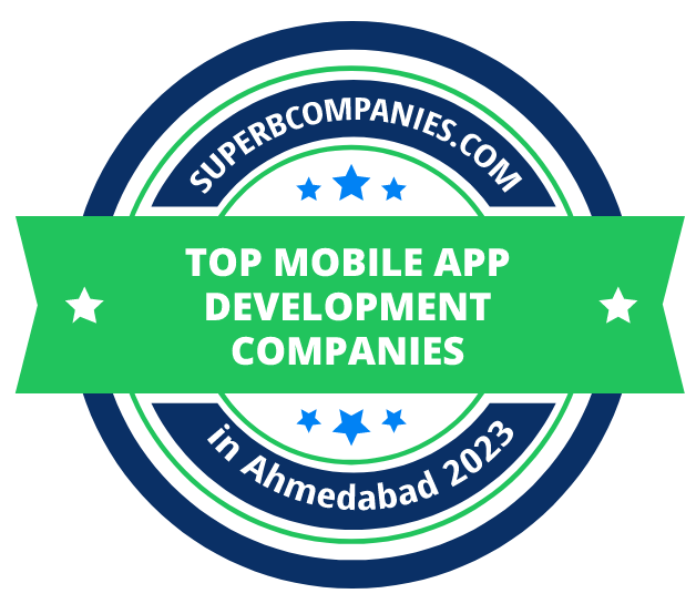 Top Mobile App Development Companies in Ahmedabad badge