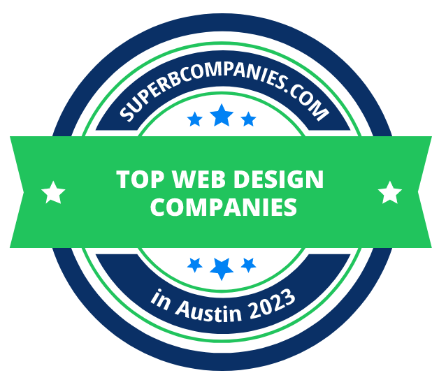 The Best Web Design Companies in Austin badge