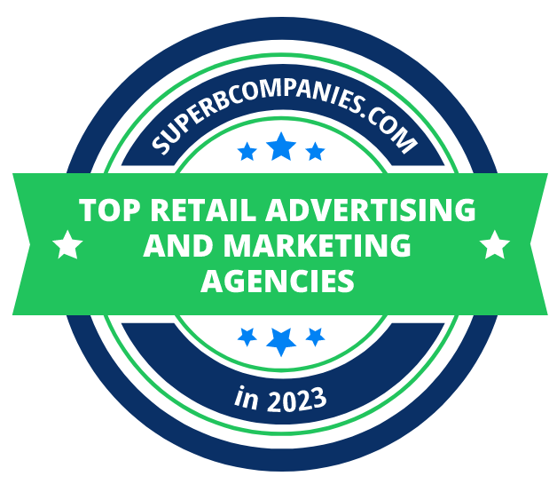 Top Retail Advertising and Marketing Agencies badge