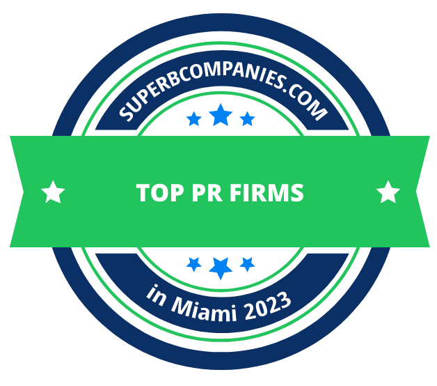 Top PR Firms in Miami badge
