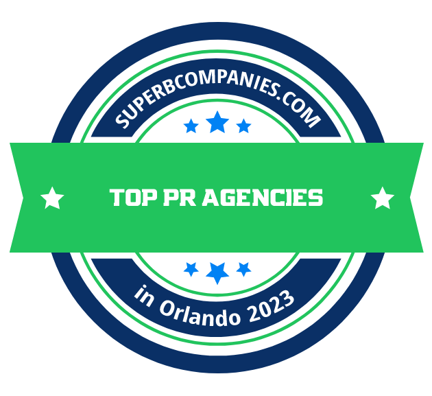 The Best PR Companies in Orlando badge