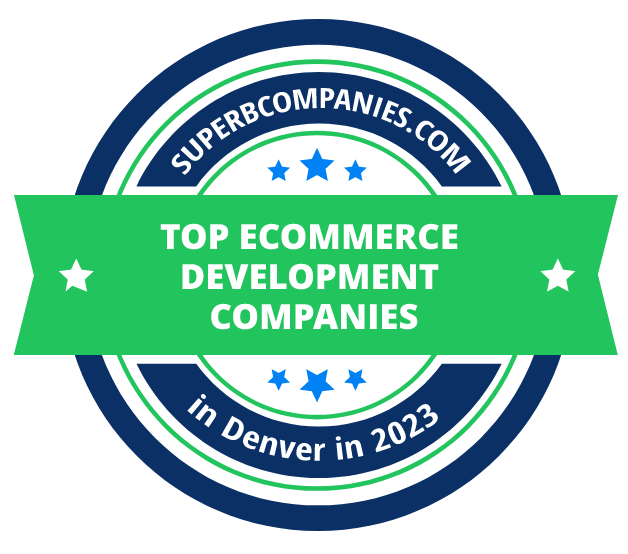 Top eCommerce Development Companies in Denver badge