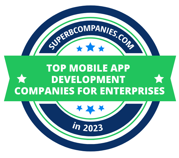 Top Enterprise App Development Companies badge