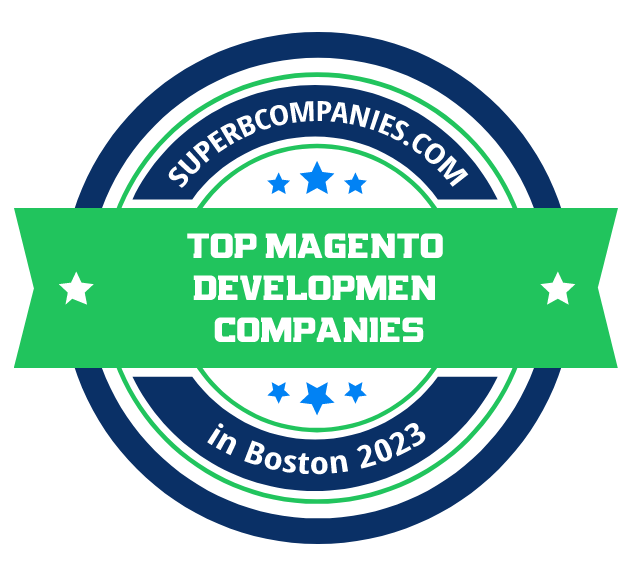 The Best Magento Development Companies in Boston badge