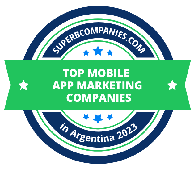 The Best Mobile App Marketing Companies in Argentina badge