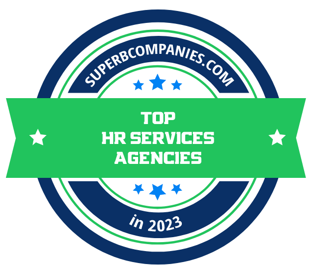 Top Human Resources Service Providers badge