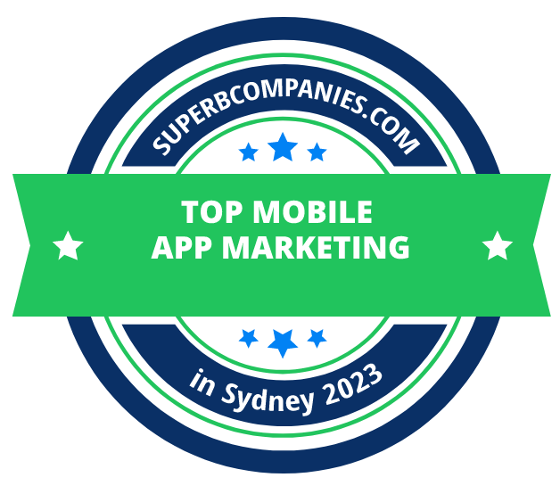 The Best Mobile App Marketing Companies in Sydney badge