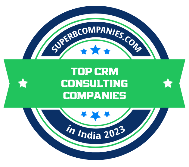 The Best CRM Consulting Companies in India badge