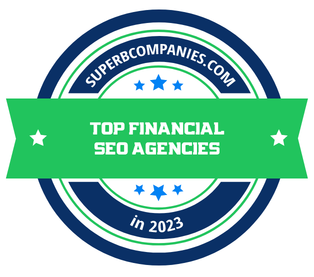 Top Financial SEO Agencies badge