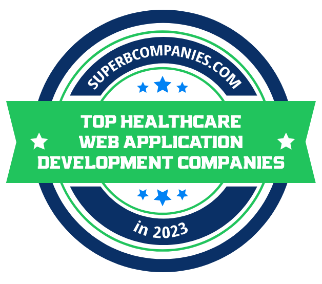 Top Healthcare Web Application Development Companies badge